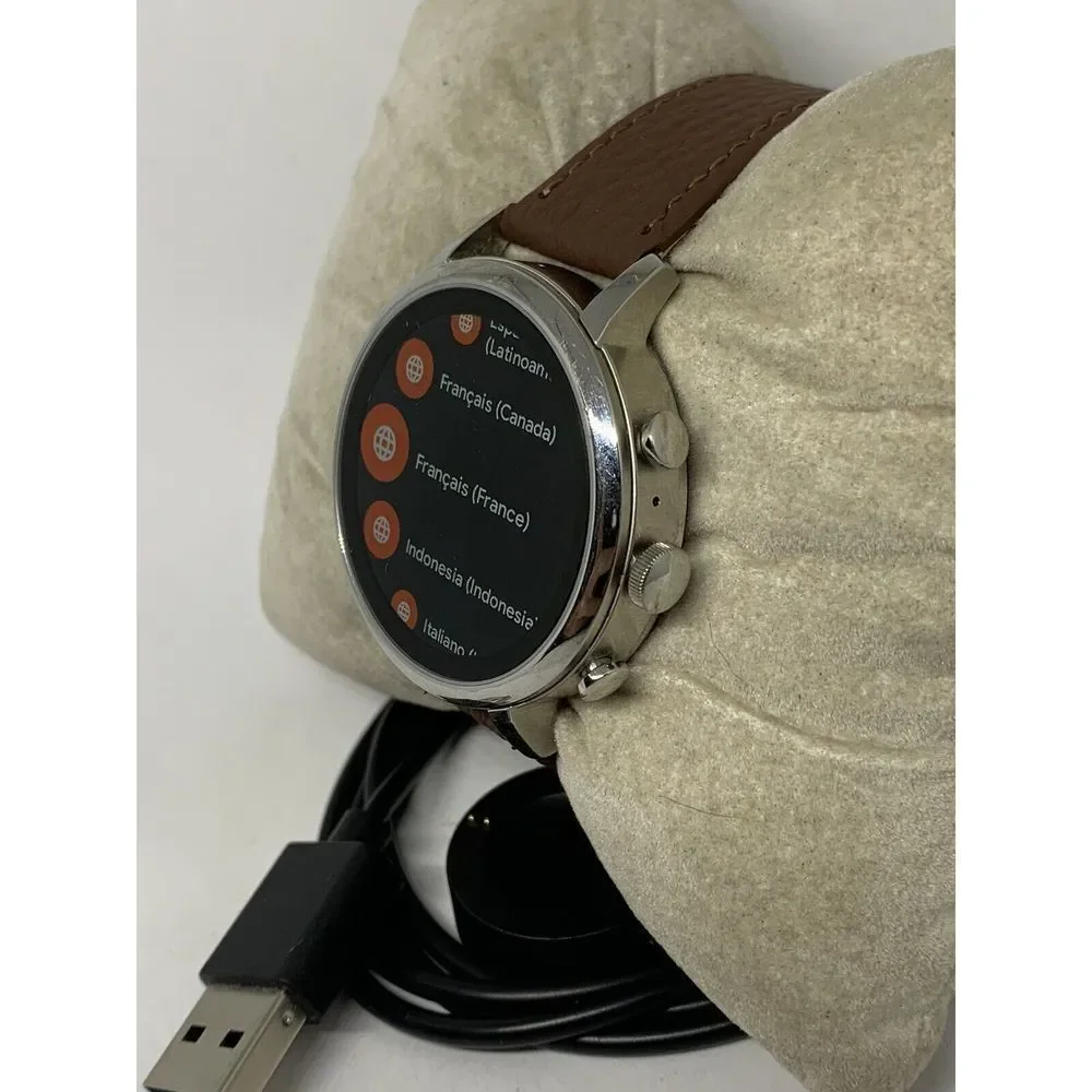 Fossil Gen 4 Authentic Digital Dial Smart Watch Custom Band FTW6018 BA156